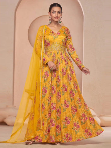 Georgette Indian Dresses - Free Shipping on Georgette Indian Outfits Online  in USA