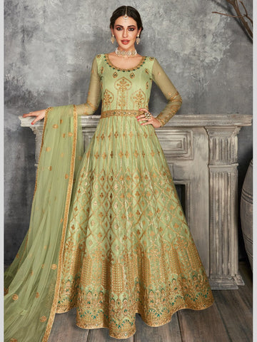 Buy 44/L Size Anarkali Gown Navratri Bollywood Anarkali Suits Online for  Women in USA