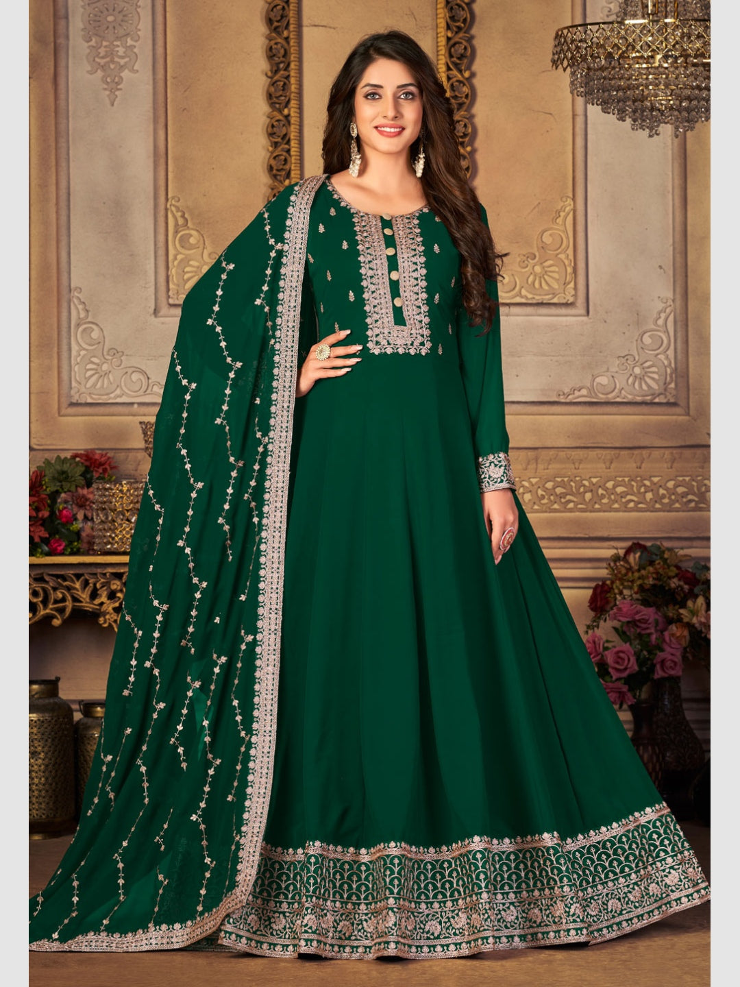Vfzev Anarkali Gown Price in India - Buy Vfzev Anarkali Gown online at  Flipkart.com