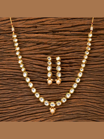 Pure Kundan & Pearl Necklace
