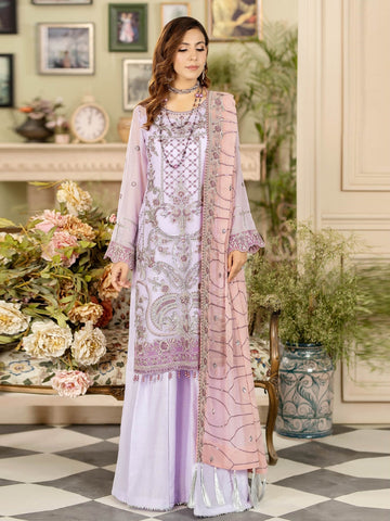 Bottle Green Pakistani Dress with Embroidery Online 2022 – Nameera