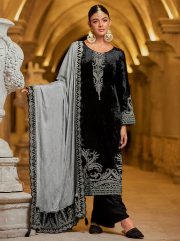 Designer Velvet Suits | Punjaban Designer Boutique